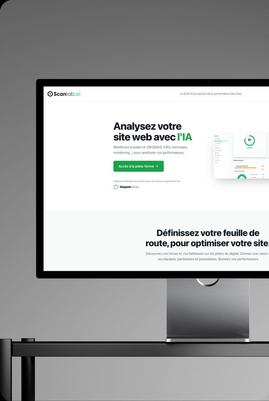 Carte du projet ScanLab