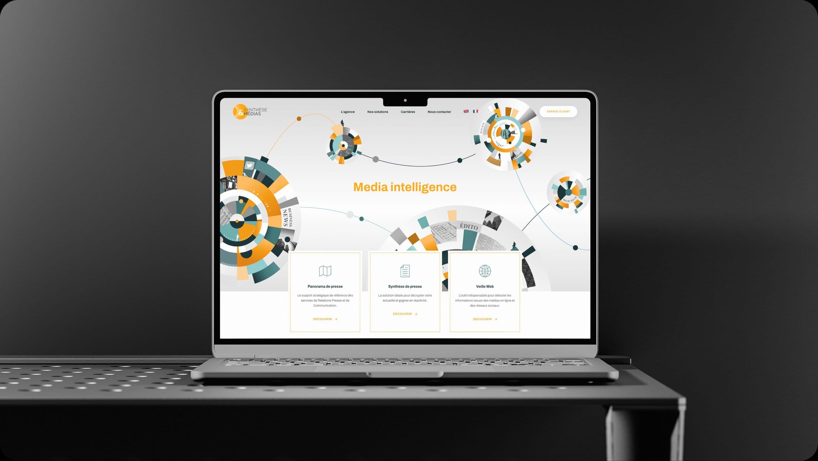 Visuel du projet Synthèse et Médias