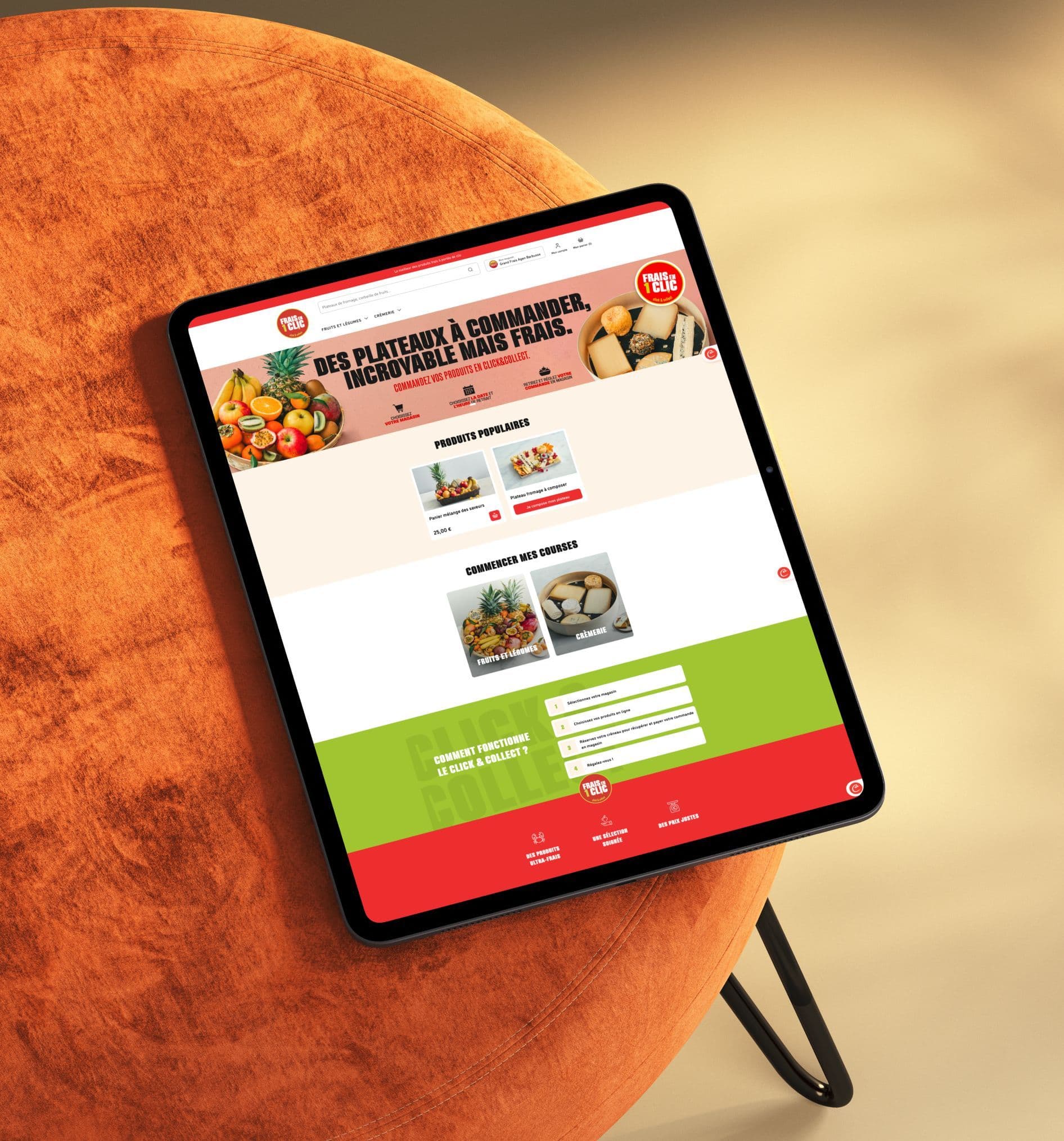 Écran du site Prosol, premier visuel de la fiche