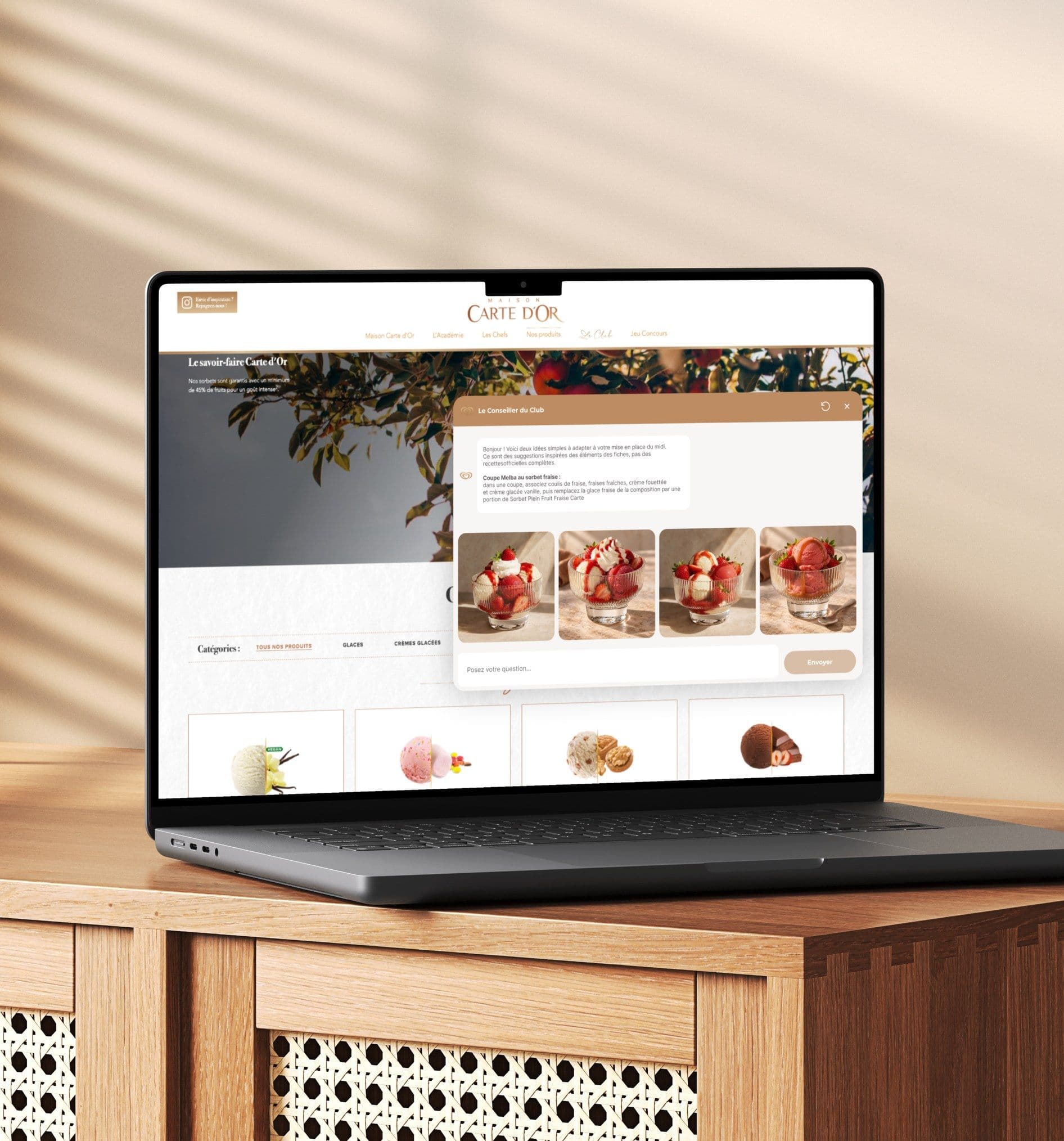 Le chatbot du Club Maison Carte d’Or et ses images générées par l’IA