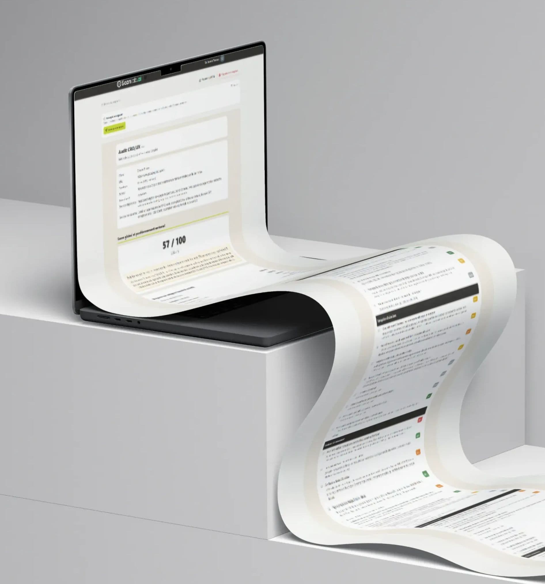 Écran de la plateforme Frontester, premier visuel de la fiche