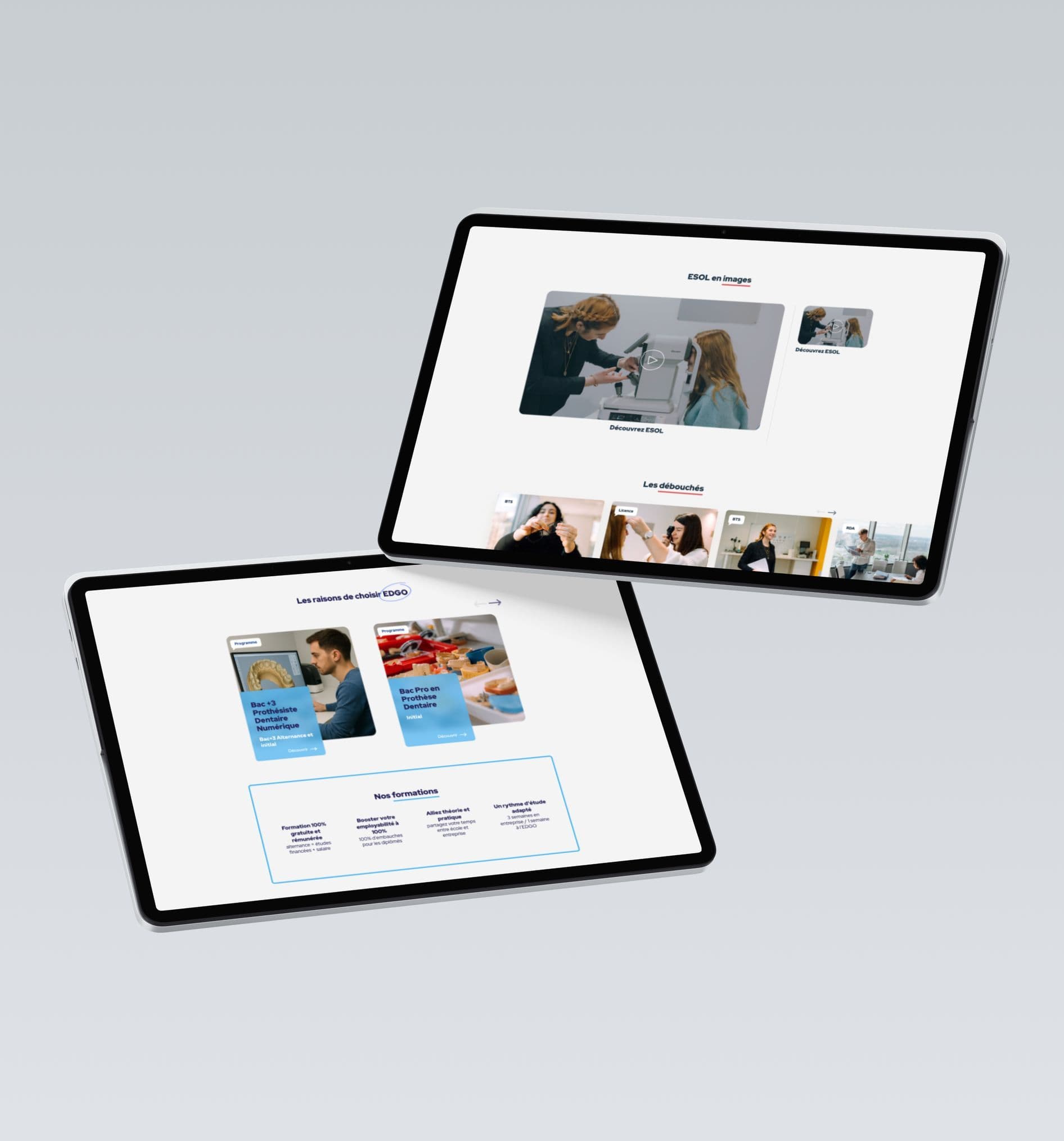 Écran du site Novétude, premier visuel de la fiche